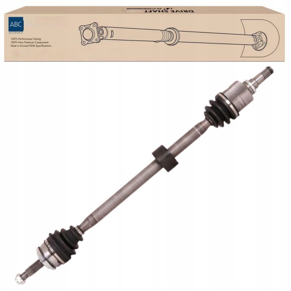 Китай abc-28.10c/25 ПІВОСІ ПРАВА + ЛІВА TOYOTA AVENSIS T27 1.8 VVT-i АВТОМАТ/МЕХАНІКА 2 штуки