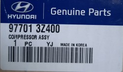 Hyundai OE 97701-3Z400 компресор, кондиціонер