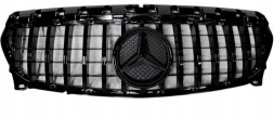 PELOPTICAR A1170344 + A0008880060 ГРИЛЬ АТРАПА PANAMERICANA ЗІРКА MERCEDES CLA C117 W117 13-17 ЧОРНИЙ