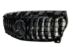 PELOPTICAR A1170344 + A0008880060 ГРИЛЬ АТРАПА PANAMERICANA ЗІРКА MERCEDES CLA C117 W117 13-17 ЧОРНИЙ