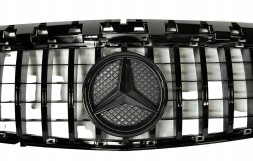 PELOPTICAR A1170344 + A0008880060 ГРИЛЬ АТРАПА PANAMERICANA ЗІРКА MERCEDES CLA C117 W117 13-17 ЧОРНИЙ