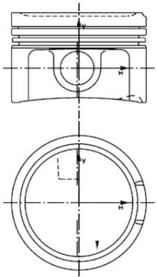 40434620 KOLBENSCHMIDT Поршень