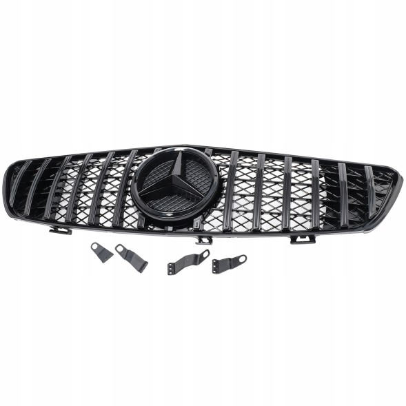 PELOPTICAR A2518811 РЕШІТКА РАДІАТОРА MERCEDES R-KLAS W251 V251 R251 PANAMERICANA 06-13 ЧОРНА