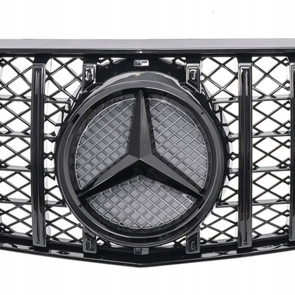 PELOPTICAR A2518811 РЕШІТКА РАДІАТОРА MERCEDES R-KLAS W251 V251 R251 PANAMERICANA 06-13 ЧОРНА