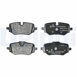 LP3884 DELPHI Комплект гальмівних колодок з 4 шт дисків