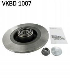 SKF VKBD 1007 Гальмівний диск skf . Renault t. Laguna ii комплект абс. Pcs. З підшипником