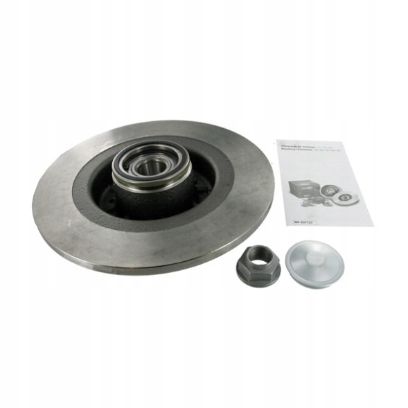 SKF VKBD 1007 Гальмівний диск skf . Renault t. Laguna ii комплект абс. Pcs. З підшипником