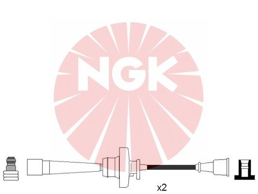 4104 NGK 4104 Комплект ізольованих проводів для свічок запалення RC ME96