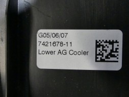 BMW OE 7421678 03/24 BMW G05 G06 G07 ПОВІТРЯНИЙ КАНАЛ ОХОЛОДЖЕННЯ НИЖНІЙ 7421678 НОВИЙ