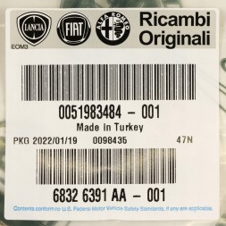 Fiat OE 51983484 Повітряне кермо fiat tipo oe 51983484
