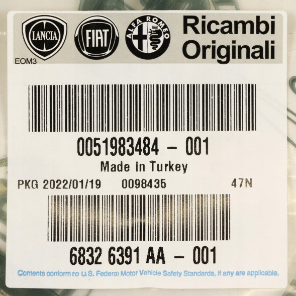 Fiat OE 51983484 Повітряне кермо fiat tipo oe 51983484