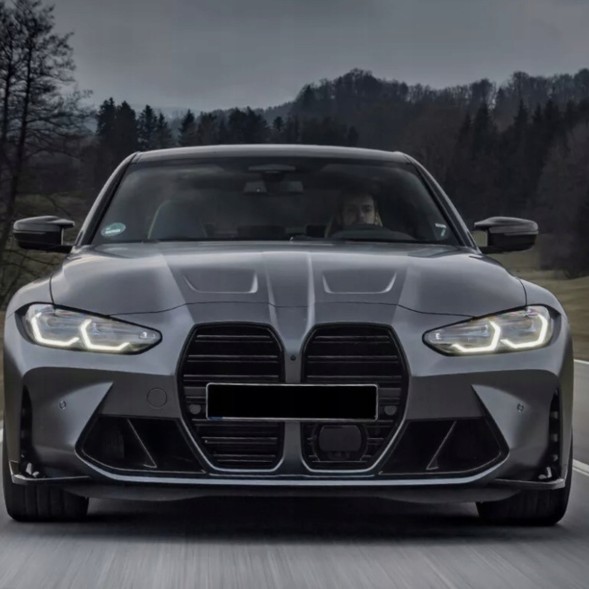 Китай Wloty powietrza BMW G80 G82 Czarny Połysk Повітрозабірники BMW G80 G82 M3 M4 Решітки Чорний Глянець Чорні Ніздрі Решітка Радіатора
