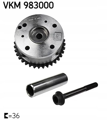 SKF VKM 983000 Колесо змінних фаз грм audi a1, a3, seat alhambra, altea, altea xl,