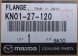 Mazda OE Mazda KN0127120 Втулка фланця зчеплення - Mazda 6, CX-5, CX-9 KN0127120