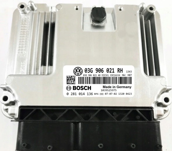 Bosch KOMPUTER ECU OCTAVIA 03G906021RH 0281014136 IMMO OFF Комп'ютер ecu octavia 03g906021rh 0281014136 immo off