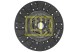 AD BRAKE VIC-290749 Диск зчеплення 333 0216 10 для HUERLIMANN 490; SAME 100, 95, 85, 85 C, 85