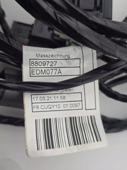 BMW OE 8809727 8 809 727 НОВИЙ ОРИГІНАЛЬНИЙ ПРОВОДОВИЙ ДЖГУТ ПЕРЕДНЬОГО БАМПЕРА PDC BMW X3 X4 8809727