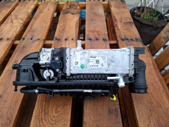 Skoda OE KOLEKTOR SSĄCY KOMPLETNY INTELCOLER 05C129711F SEAT IBIZA V 6F ARONA 1.0 TSI DLA 05C 129 711 F X39654488851168484 ВСМОКТУВАЛЬНИЙ КОЛЕКТОР VW ГОЛЬФ VIII TAIGO FABIA IV 1.0 TFSI 05C129709E INTELCOOLER