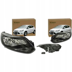 Mertt MRT-2034108 ФАРА ЛІВА ПРАВА ЧОРНА ДЛЯ FORD FOCUS 2011-2014 КОМПЛЕКТ