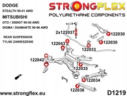 Strongflex 5902553576627 Комплект спортивної підвіски - Dodge Stealth (90-01)