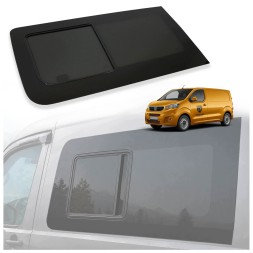 CHROMEMASTER CH-GL-0143-Q84 Переднє праве розкривне бічне скло для PEUGEOT EXPERT III 2016- (L2 / L3)