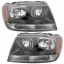 Eagle Eyes 240609-2 + 240610-2 MHM TUNING Рефлектор Фара Передня Jeep Grand Cherokee Wj Wg 1999-2004 USA комплект