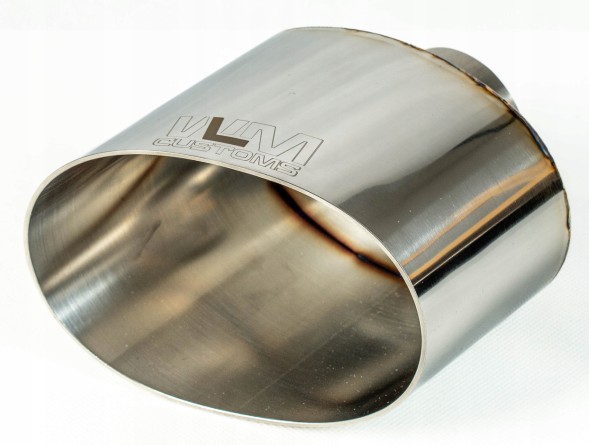 WLM Customs WLM-CH-OW-105x150 Овальний вихлопний наконечник WLM Customs Polisher 105x150
