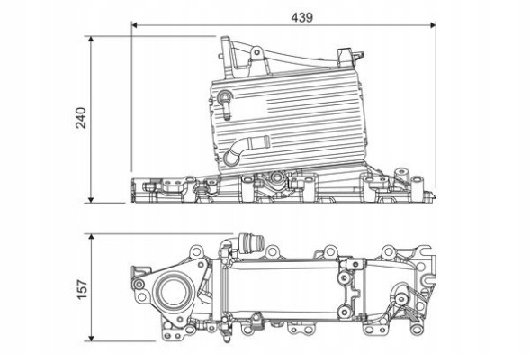 Valeo 818684 Перезарядний охолоджувач повітря - valeo 818684