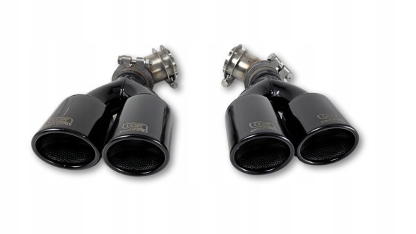 Ulter-Sport NX2-139-402/NBL90RS Насадка глушника CUPRA Formentor 2.0 FWD TSI 180 kW ЧОРНА BLACK | 4x 90 мм