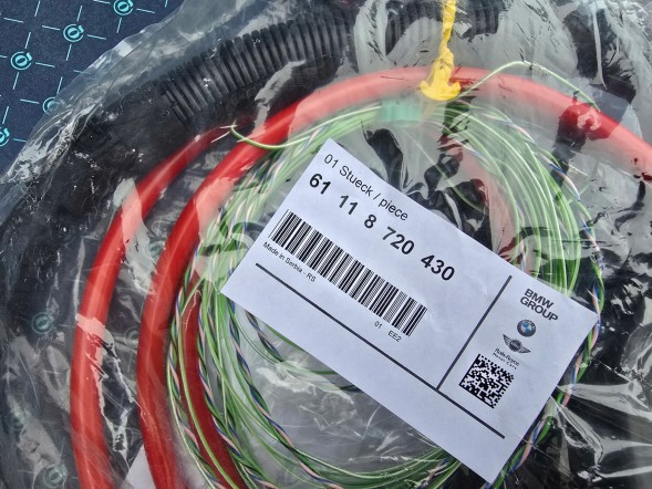 BMW OE WIĄZKA INSTALACJA PRZEWÓD EPS BMW G20 G21 G28 8720430 NOWA QUAL19.05.25 ПРОМІНЬ УСТАНОВКА ШНУР EPS BMW G20 G21 G28 8720430 НОВИЙ