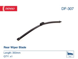 DF 307 DENSO Задня щітка склоочисника Denso Flat Rear 350мм
