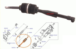 Prolights asnr51 ШРУС РУЛЬОВОЇ КОЛОНКИ NISSAN NAVARA D40M