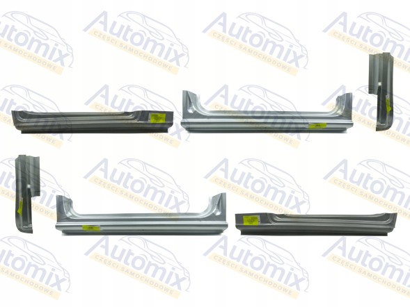 Китай 5065DOPELZLP MB Sprinter 06-18 Doppel / Подвійна Кабіна Пороги / Поріг Кути Комплект!
