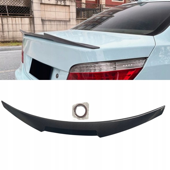 Китай 25486045004 ЛЬОТОК СПОЙЛЕР НА ЛАЦКАН НАКЛАДКА BMW E60 КАРБОН МПАКЕТ