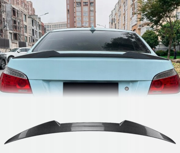 Китай 25486045004 ЛЬОТОК СПОЙЛЕР НА ЛАЦКАН НАКЛАДКА BMW E60 КАРБОН МПАКЕТ
