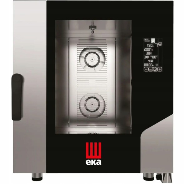 Китай WEW-SC-HP-1026117 Конвекційно-парова піч Tecnoeka Millennial Black Mask 7x GN 1/1 10400 Вт