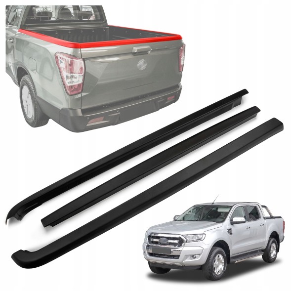 CHROMEMASTER OM-BC-0005-001 Щитки для ранту пакети край борту для FORD RANGER III 2011-2023 CREW CAB