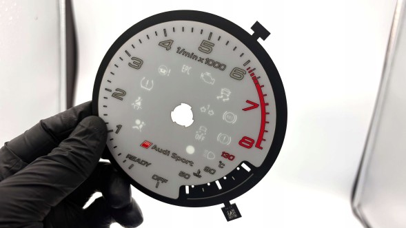 Moman 0089688097113 Спортивні циферблати для Audi A3 8V, заміна спідометра (км/год) від MoMan