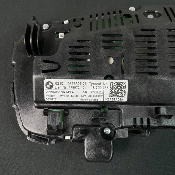 BMW OE Лічильник Годинники BMW 3' G20, G21, 5' G30, X3 G01 КМ/год, 6210 5A3BA08