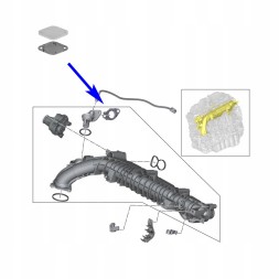 Tafmet EDEL_B57 Комплект заглушок для видалення клапана EGR BMW 3.0 B57 B57T B57O