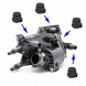 Tafmet EDEL_B57 Комплект заглушок для видалення клапана EGR BMW 3.0 B57 B57T B57O