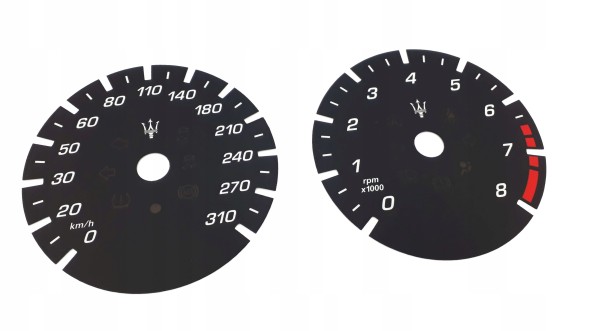 Moman 0089688086803 Maserati Levante заміна циферблатів MPH км/год