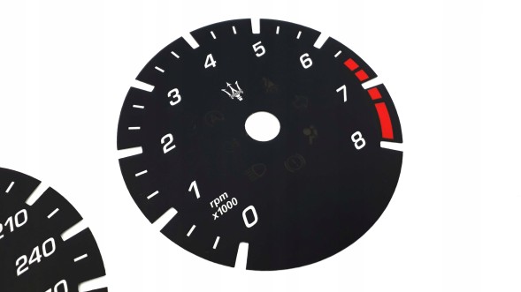 Moman 0089688086803 Maserati Levante заміна циферблатів MPH км/год