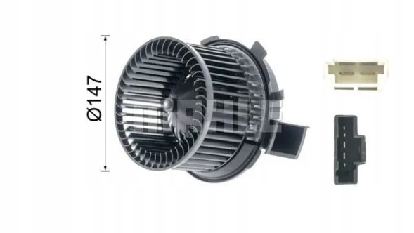 Mahle AB 67 000P Повітродувний вентилятор припливу ab 67 000p mahle