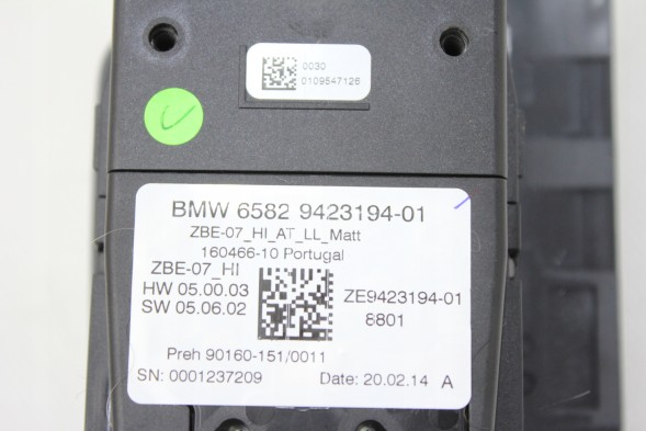 BMW OE 5B6D4E2 5B6B583 5A371B2 5A32A42 5A1D041 5A12F47 9423194 9891527 9462643 КОНТРОЛЕР IDRIVE BMW F40 F44 G42 G20 G21 M3 G22 G23 G26 M4 G01 X3 G02 G29