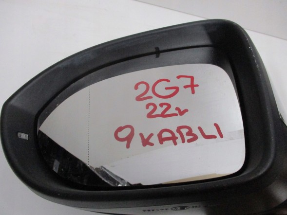 Volkswagen OE TAIGO 2G7 LUSTERKO 13 9 Дзеркало VW TAIGO 2G7 22R 13 9 КАБЕЛІ ПРАВЕ