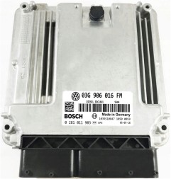 Bosch 03G906016FM 0281011903IMMO OFF КОМП'ЮТЕР ECU VW 03G906016FM 0281011903 IMMO OFF