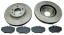 GT-Parts 003660x2, 023611 Диски x2 + колодки ПЕРЕДНІ OPEL OMEGA B C 94-03 296мм