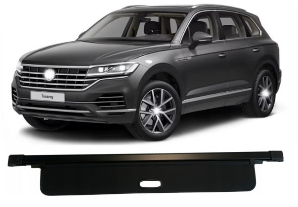 Китай РОЛЕТА БАГАЖНИКА ЗАДНЯ VOLKSWAGEN TOUAREG III CR 2018+ НОВА ЧОРНА