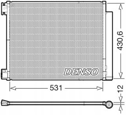 Denso DCN23039 Denso dcn23039 конденсатор, кондиціонер